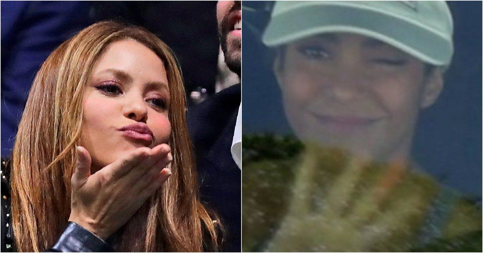 Shakira y gorra