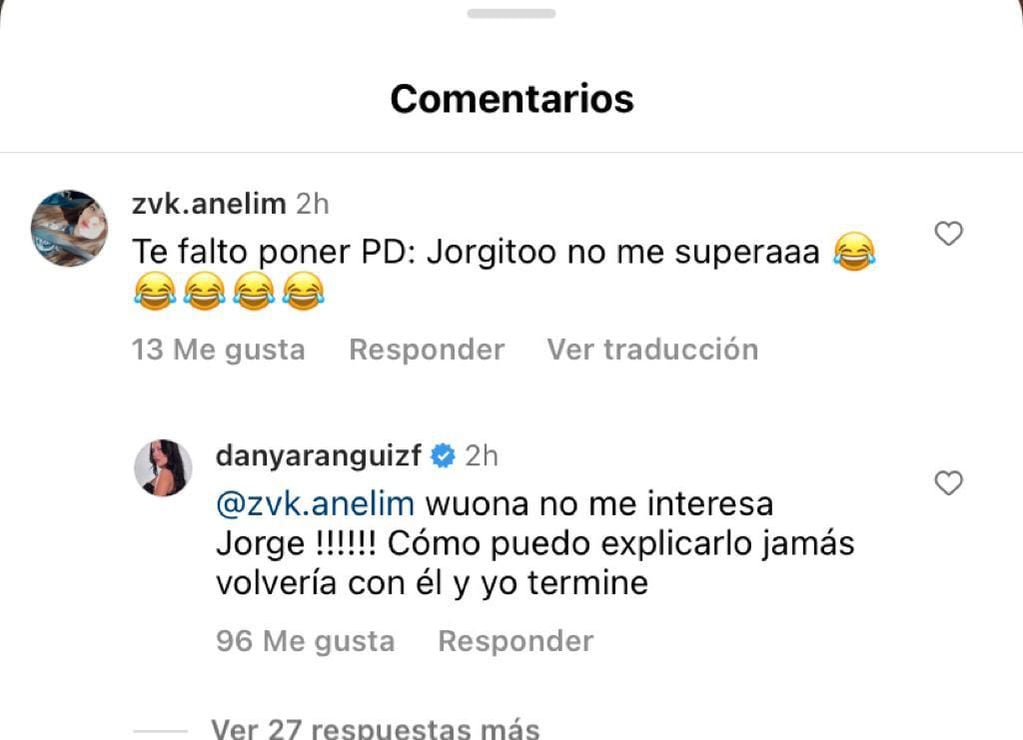 El comentario mala leche que respondió Daniela Aránguiz