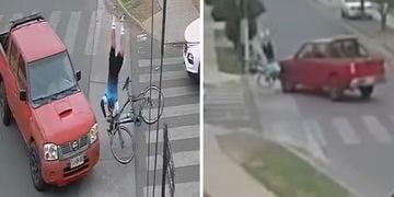 Accidente de ciclista en Curicó