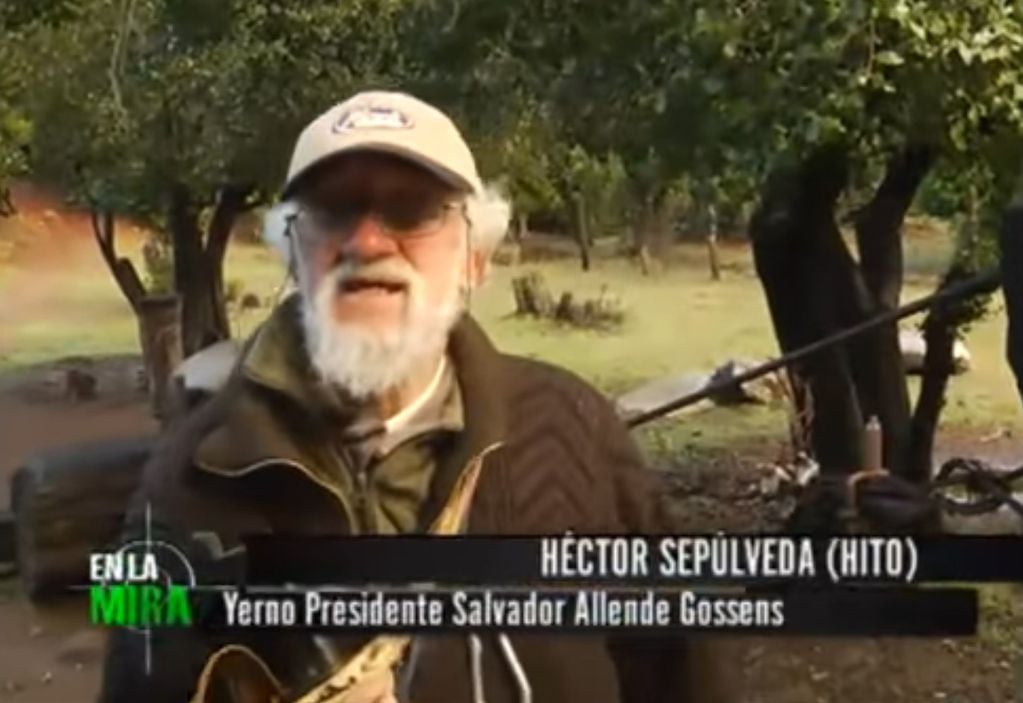 El yerno de Allende fue entrevistado por algunos medios hace algunos años.