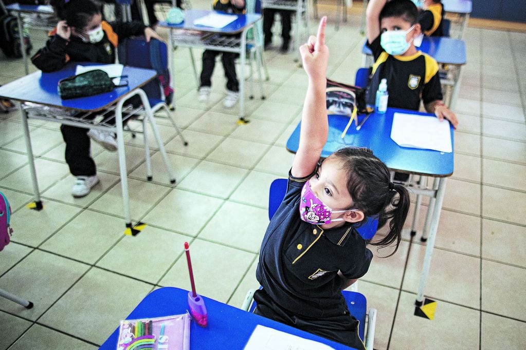 Minsal anunció el uso obligatorio de mascarillas para niños mayores de 5 años en establecimientos escolares