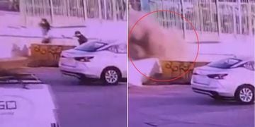 Video muestra momento exacto de ataque con granada a carabinera.