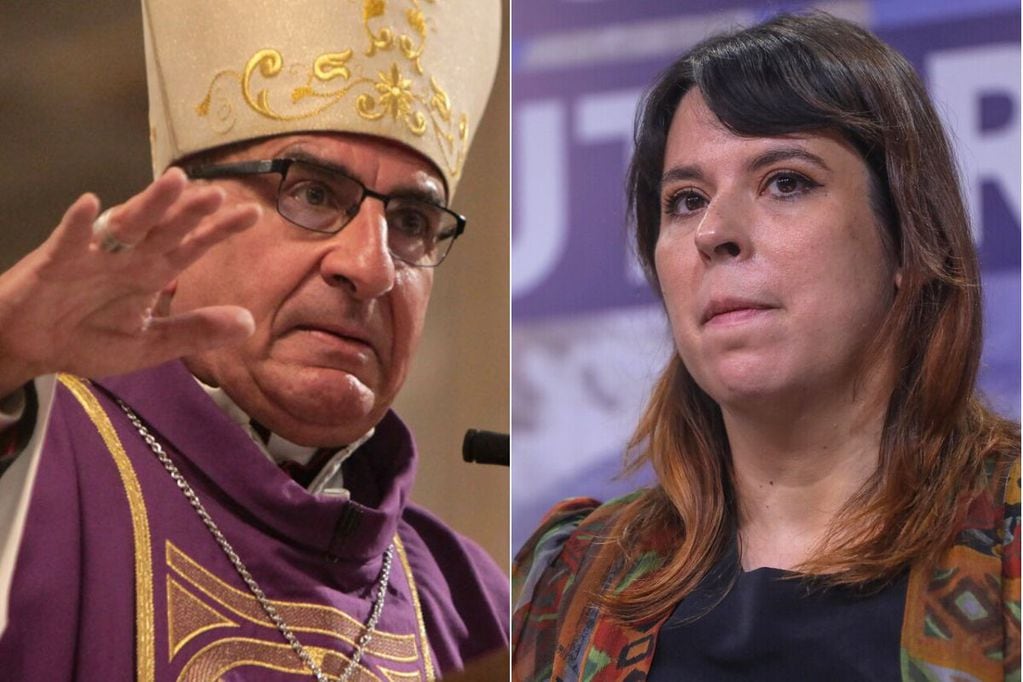 El Arzobispo Chomalí envió un particular mensaje a la Delegada Martínez en su llegada a Santiago.
