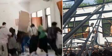 Video terremoto Indonesia
