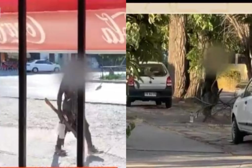 Vecinos de San Miguel denuncian a sujeto que agrede personas y locales de barrio: “El ataca y anda con un palo y piedras”