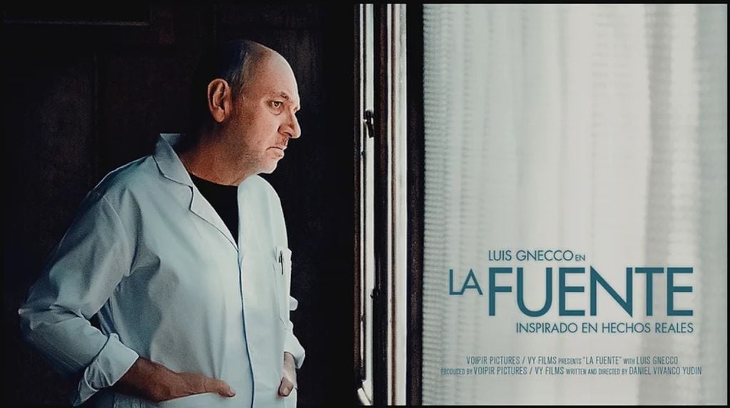 Luis Gnecco en "La Fuente", la primera película del estallido social en Chile.