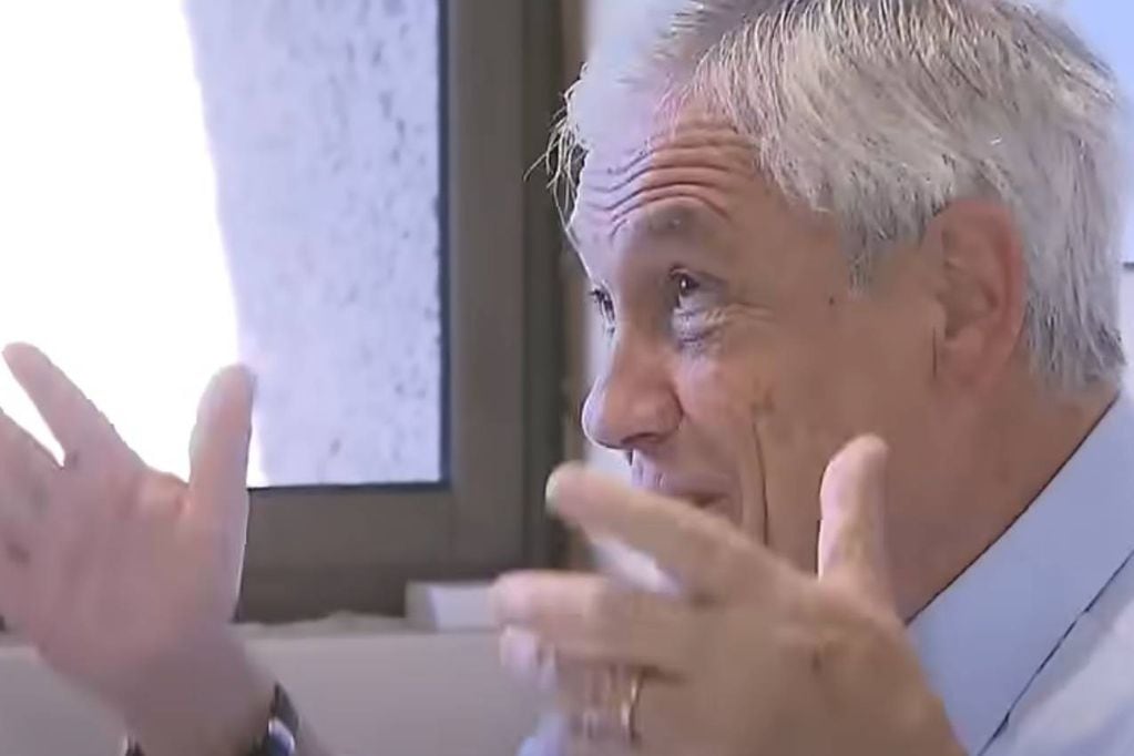 24 Horas reveló video inédito de Sebastián Piñera.