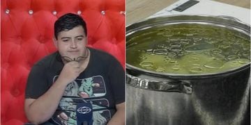 critican a Rubén por cocer papas en agua con aceite