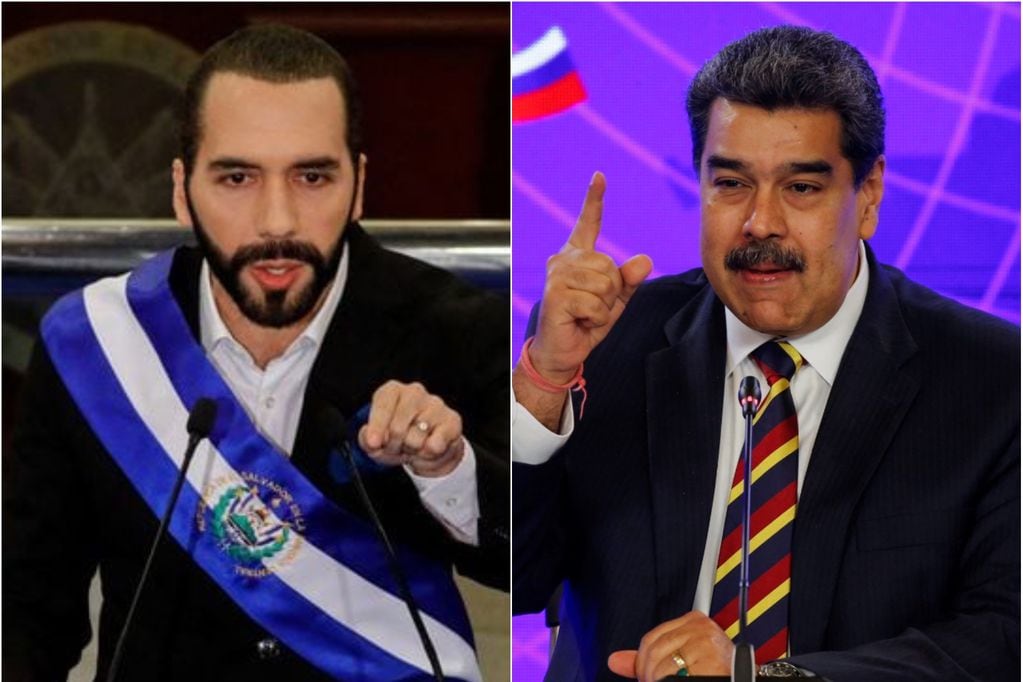 Estos son los líderes latinoamericanos mejor y peor evaluados, según Cadem. Fotos: referenciales / Nayib Bukele / Nicolás Maduro.