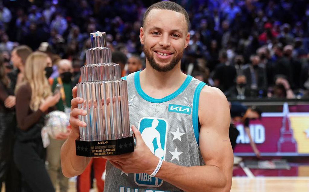 Stephen Curry se quedó con el galardón de MVP del NBA All Stars 2022.
