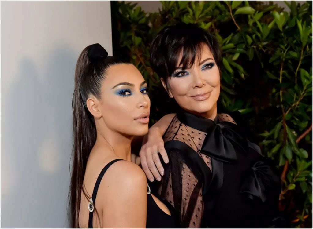 Kim Kardashian y su mamá Kris Jenner