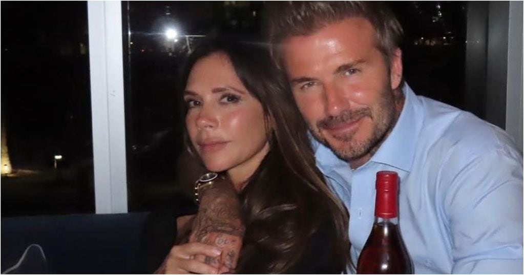 Victoria y David Beckham vía Instagram