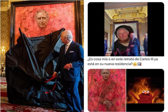 Los memes que dejó el polémico retrato del rey Carlos III