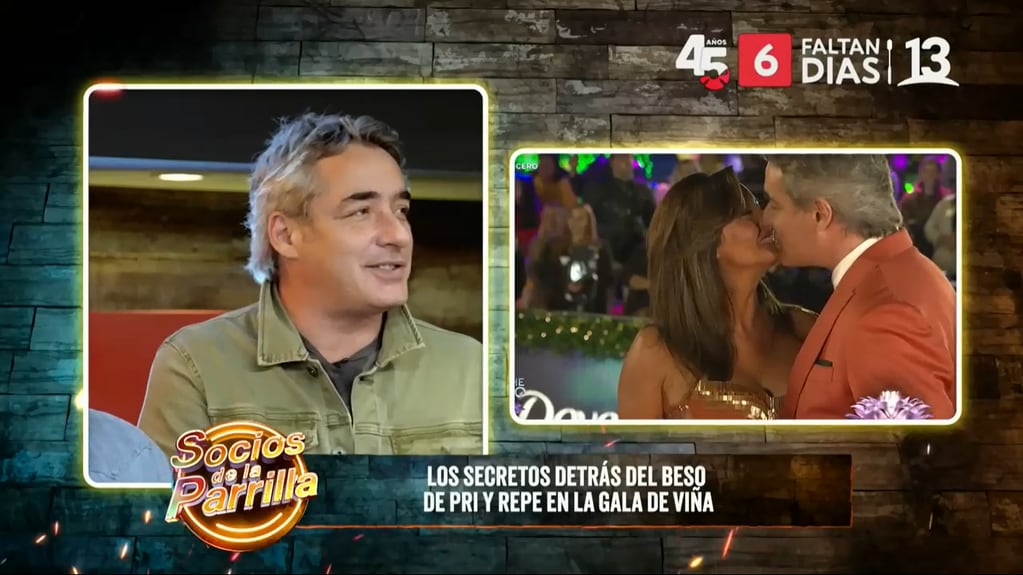 Priscilla Vargas y José Luis Repenning recordaron el beso que se dieron en la gala de Viña