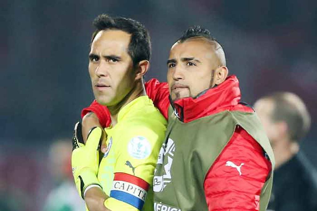 Arturo Vidal prefirió no entrar en polémicas con Claudio Bravo de nuevo.