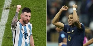 Argentina, Francia, Messi, Mbappe