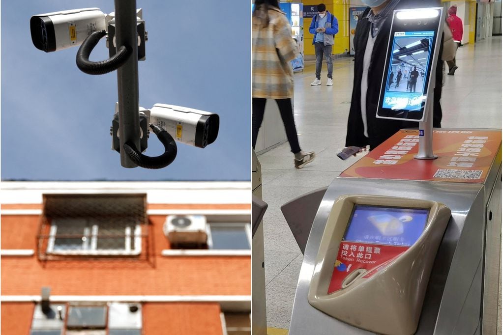 Cómo es el moderno sistema de seguridad que tienen en China: utiliza Inteligencia Artificial para detectar criminales. Fotos: China.