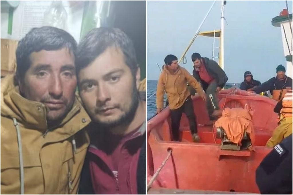 Tras una semana perdidos: encuentran con vida a padre e hijo pescadores desaparecidos en Isla Santa María