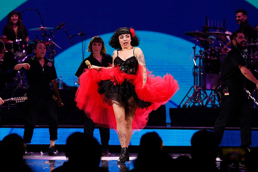 24 de Febrero de 2020/VIÑA DEL MAR
La cantante chilena Mon Laferte, se presenta en la segunda noche del Festival de Viña del Mar 2020 realizado en la Quinta Vergara 
FOTO:FRANCISO LONGA/AGENCIAUNO

