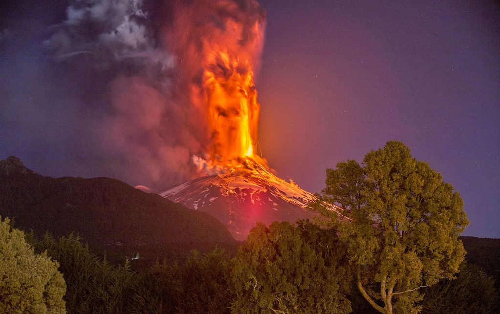 “Debemos tener respeto por la naturaleza”: alerta tras sismos en el Volcán Villarrica. Foto: Agencia Uno