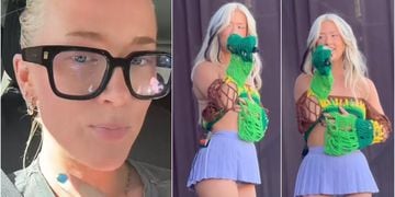 Vesta Lugg respondió a críticas por falda que usó en Lollapalooza