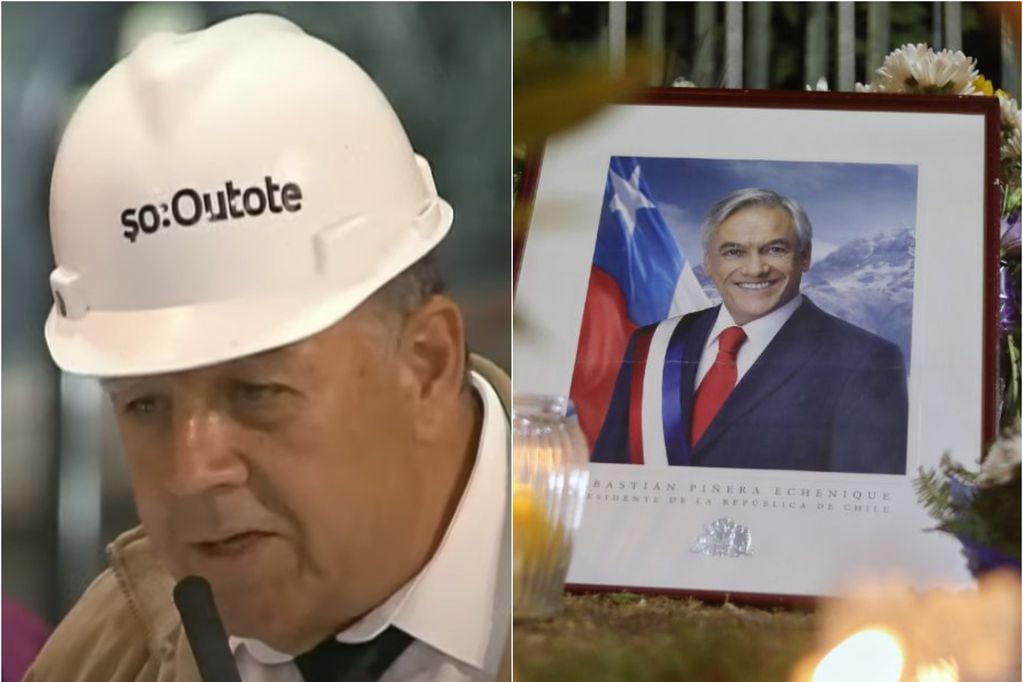 Minero Luis Urzúa dio emotivo discurso en funeral de Expresidente Piñera.