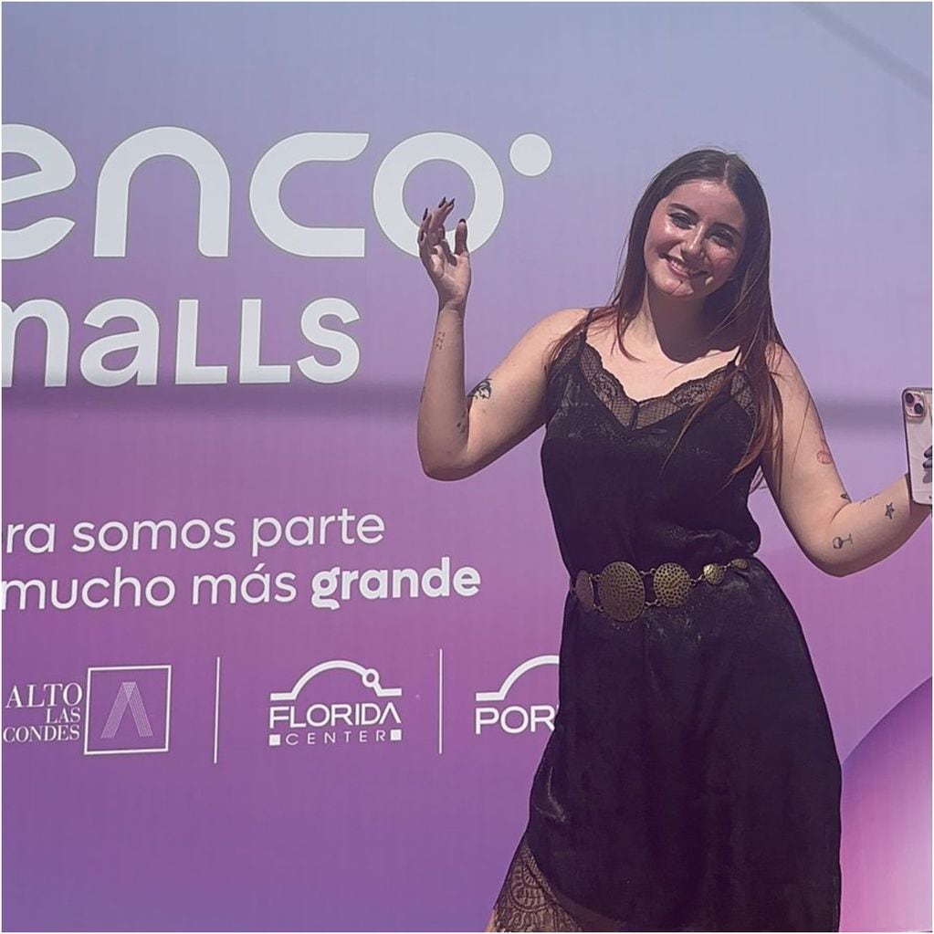 Manuela Rondón en Lollapalooza Chile 2024.