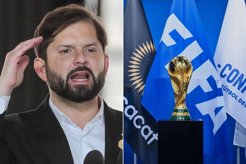 Boric calificó como "poco seria" la decisión de la FIFA sobre Chile y el Mundial 2030.