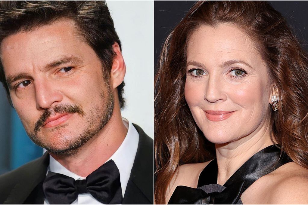 Pedro Pascal y Drew Barrymore