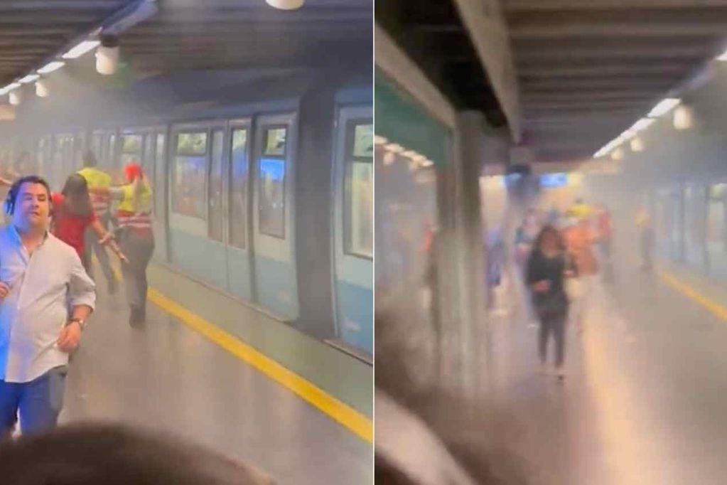 Vayan saliendo!”: graban emergencia en metro Tobalaba que generó pánico  entre pasajeros | Crónica