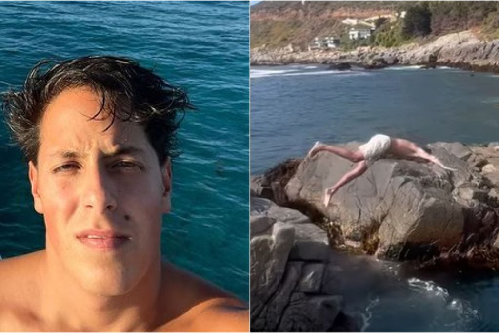 Máximo Menem se llenó de críticas tras compartir video de arriesgada maniobra en el mar