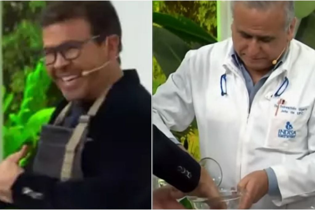 Nacho Gutiérrez recibe los cuidados del Doctor Ugarte.