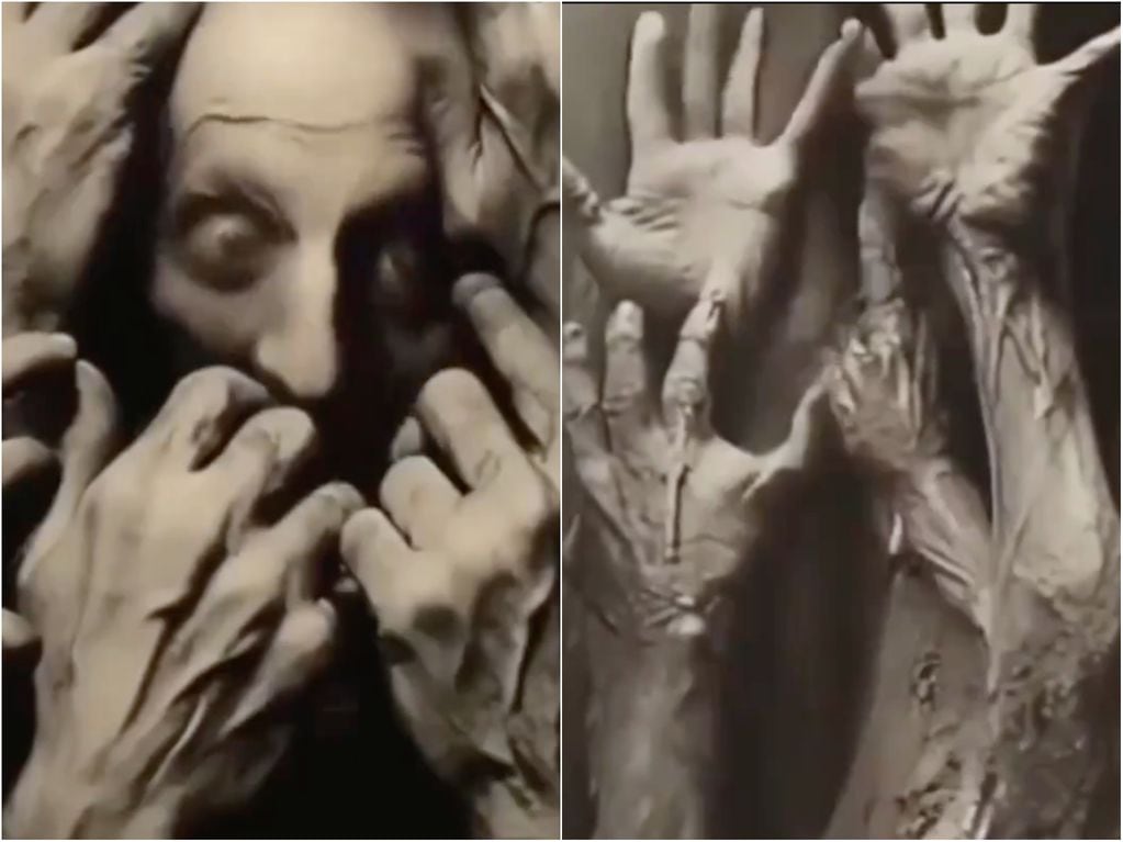 Así es el aterrador video que retrata cómo sería el infierno, según la Inteligencia Artificial. Fotos: capturas.
