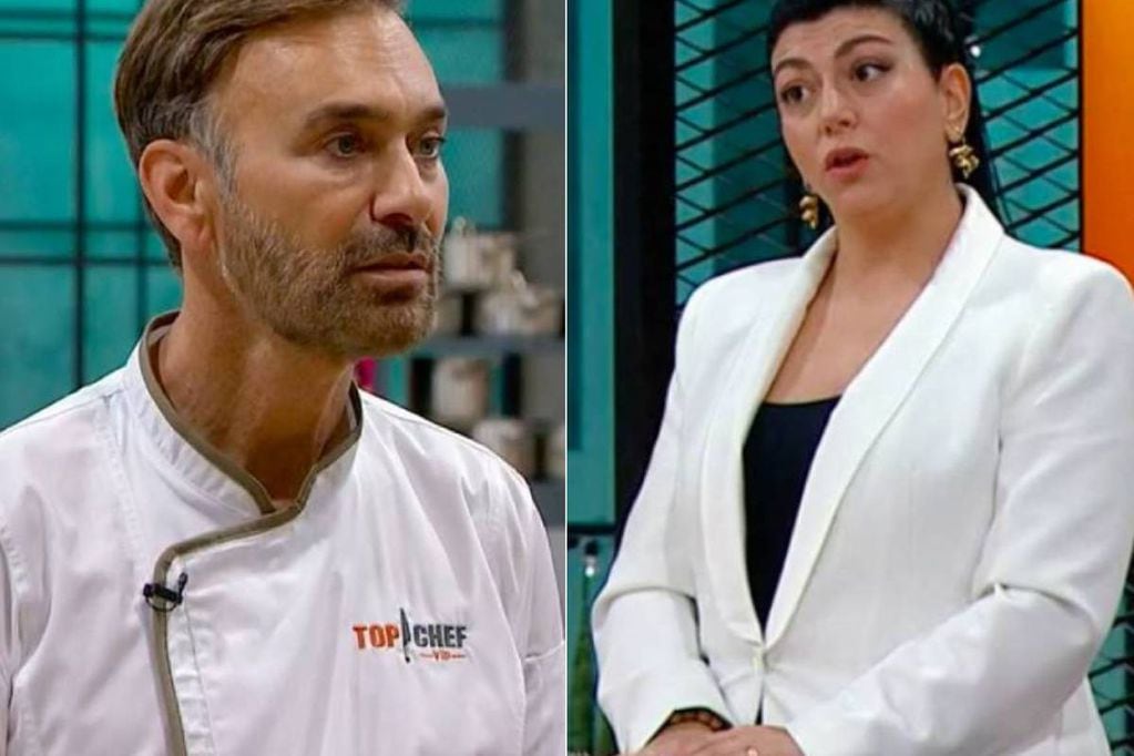 Jordi Castell y Fernanda Fuentes protagonizaron un tenso cruce en el primer capítulo de Top Chef.