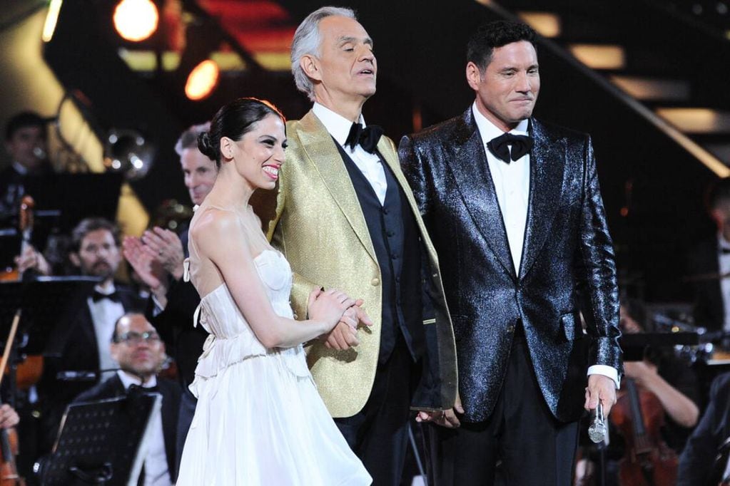 Andrea Bocelli la rompió en el rating con su show en el Festival de Viña del Mar. Foto: AgenciaUno.