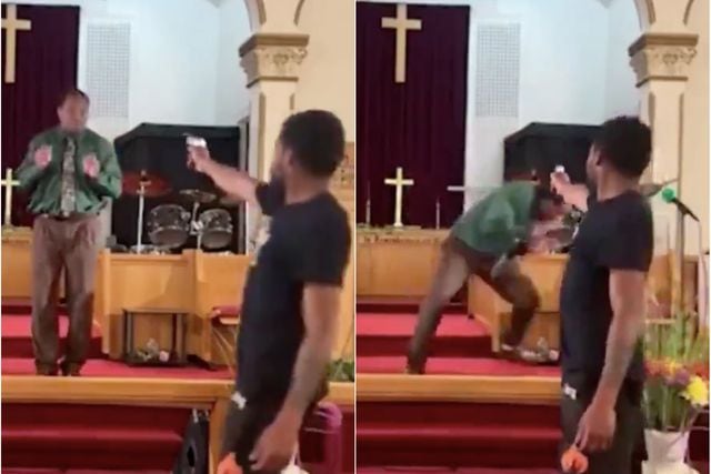 Video pastor ataque