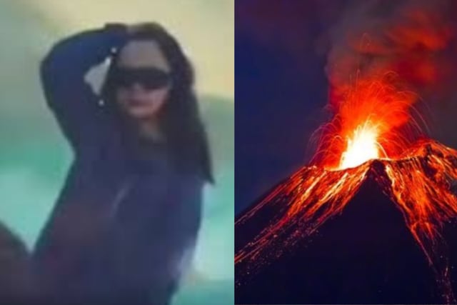 Impacto: muere turista al caer al cráter de un volcán mientras posaba para una fotografía