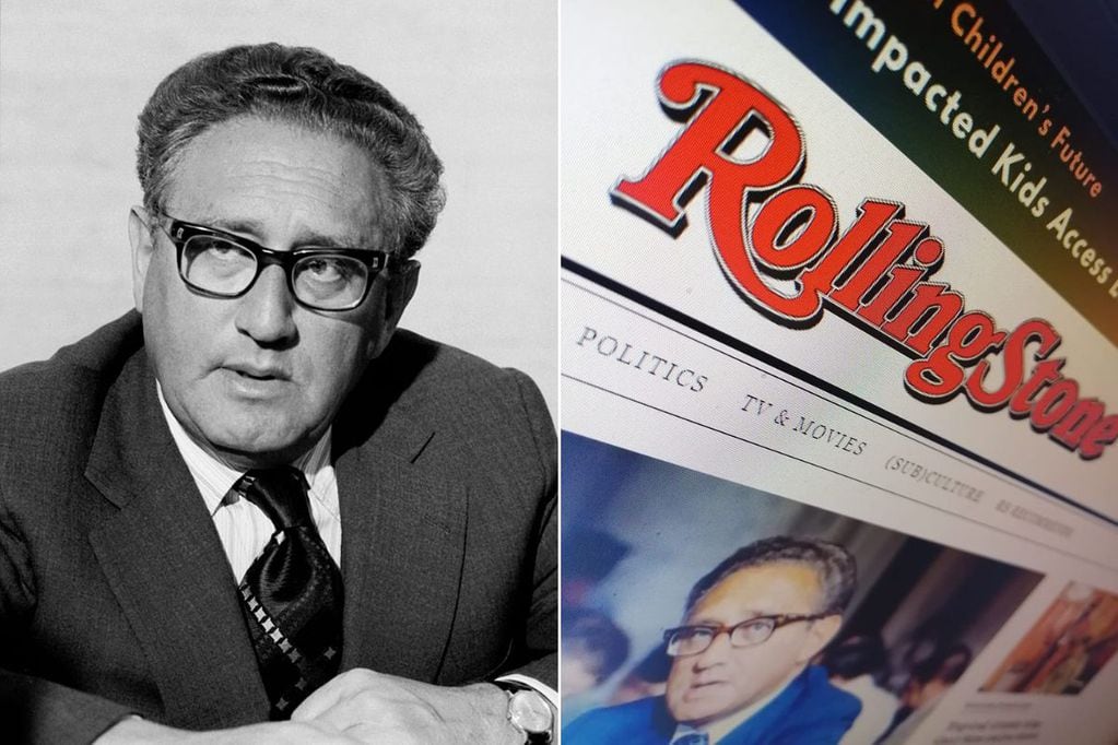 A la Revista Rolling Stone no le tembló la mano para describir a Henry Kissinger.