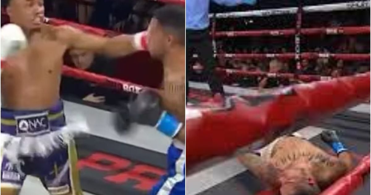 Sensitive images: Argentine Jonathan Sosa ended up in hospital due to a brutal knockout in the United States