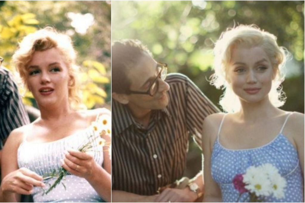 Marilyn Monroe y Ana de Armas
