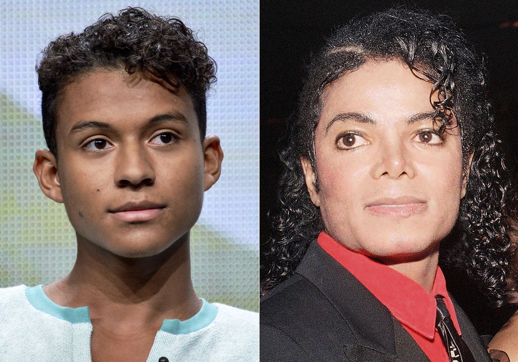 Jaafar Jackson y Michael Jackson 