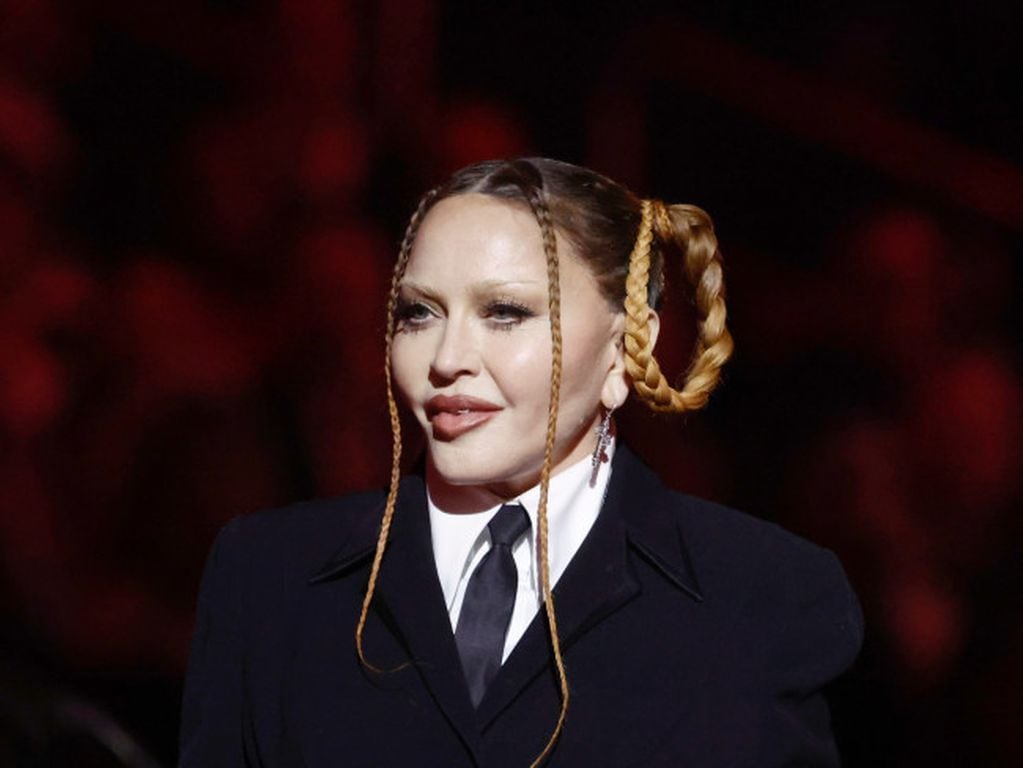 Madonna en la pasada gala de los Grammy