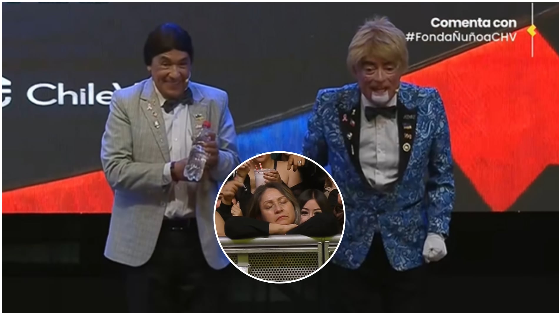 “¡Señora, despierte!”: Melón y Melame protagonizaron hilarante chascarro con una mujer en el público durante show en fonda de Ñuñoa