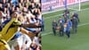 Dibu Martínez tuvo que salir en camilla de la cancha tras recibir impactante golpe