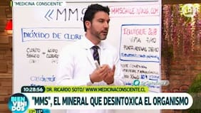 El llamado de atención en pantalla del ISP a Bienvenidos tras revelar información sobre sustancia prohibida