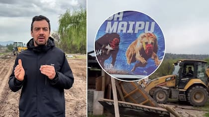 “Se acaban las carreras de galgos en Maipú”: Muni arrasó con antiguo “canódromo” y alcalde Tomás Vodanovic festejó