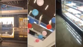 Impactantes estragos en Mall Plaza Norte tras sismo: estallaron cañerías, se comenzó a inundar y todos evacuaron