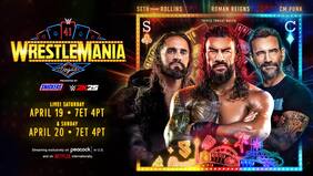 Esta es la cartelera de la noche 1 de Wrestlemania 41