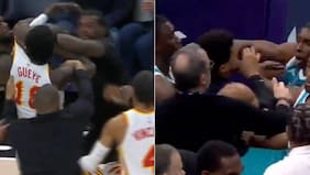 Noche de combos, empujones y alto caos: jugadores pierden el control y remecen la NBA con descomunales peleas