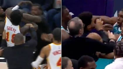 Noche de combos, empujones y alto caos: jugadores pierden el control y remecen la NBA con descomunales peleas